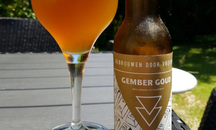 Gebrouwen door Vrouwen Gember Goud